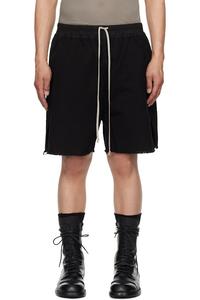 Голливудские боксеры с длинным поясом и ширинкой на молнии Rick Owens Drkshdw, черный