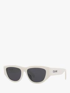 CL000454 женские круглые солнцезащитные очки Celine, Ivory/Grey