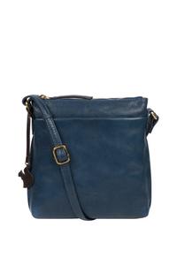 Кожаная сумка через плечо 'Никита' Conkca London, синий