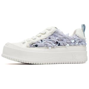 Текстильные, из искусственной кожи, низкие кроссовки для скейтбординга, женские FAIRWHALE, haze синий (women's)