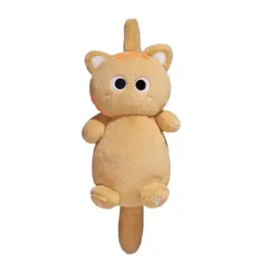 Плюшевая кукла в виде милого кота в мультяшном стиле, высота 30см/40см Howard, оранжевый