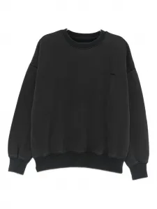 Свитер с круглым вырезом Purple Brand, серый