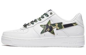BAPE Bape Sta Low Белый ABC Камуфляж Зеленый 2021 A Bathing Ape