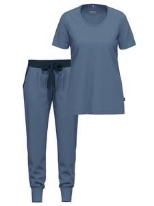 Ammann Пижама Night & Home синего цвета