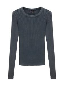 No Matter What Лонгслив в морском синем цвете