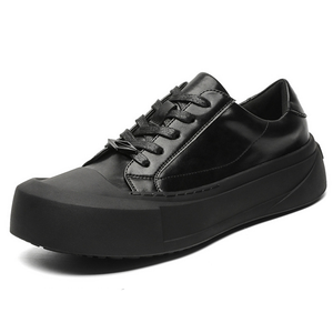WEISHIBANGWEI Дышащие низкие кроссовки для скейтбординга, увеличивающие рост, унисекс, черные
