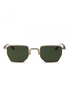 Солнцезащитные очки в геометрической оправе Movitra, золотой