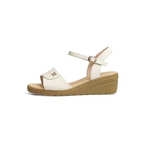 Сандалии с одним ремешком женские RED DRAGONFLY, Ecru