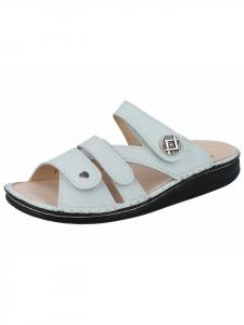 Finn Comfort Женские босоножки с ремешками мятно-зеленого цвета