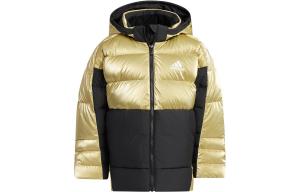 Куртка Adidas Kids Shiny, черный/золотой