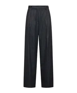 Широкие брюки с тонкими полосками Silvian Heach, серый