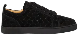 Туфли Christian Louboutin Louis Junior Orlato Flat, черный