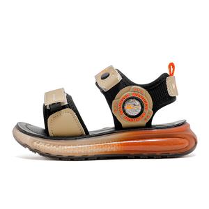 Детские сандалии Warrior нескользящие дышащие хаки черные Kids'