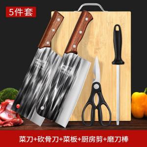 Plys Набор кухонных ножей Dragon Spring, 5 предметов: 2 ножа + разделочная доска + точилка