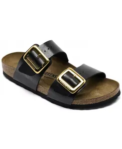 Женские сандалии Sydney Luxe с пряжкой Birko-Flor от Finish Line Birkenstock, черный