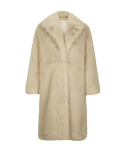 Однобортное пальто Liu Jo, бежевый