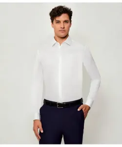 Рубашка Кеннью Slim fit Hugo, белый