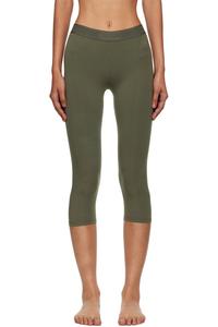 Tom Ford Леггинсы для йоги цвета хаки из модала