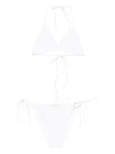 Бикини Gina с кристаллами Hunza G, белый