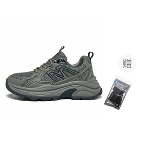 AOKANG Повседневные низкие мужские туфли серо-синего/черного цвета