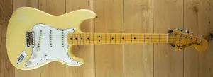 Fender Custom Shop Austin MacNutt 69 Strat Journeyman Relic состаренный винтажный белый R123536