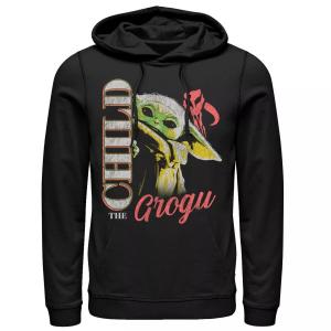 Мужская толстовка с капюшоном «Звездные войны: Мандалорец Грогу Пик» Licensed Character