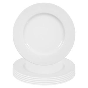 Тарелка Тарелка Rondo/Liane ø 27,1 см, набор 6 шт., белая Seltmann Weiden, белый