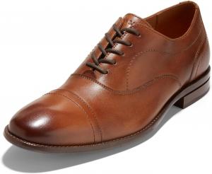 Мужские оксфорды Cole Haan Sawyer с открытой шнуровкой, British Tan