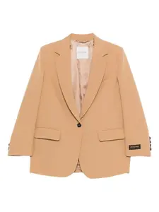 Блейзер с манжетами на одной пуговице ERMANNO FIRENZE, нейтральный