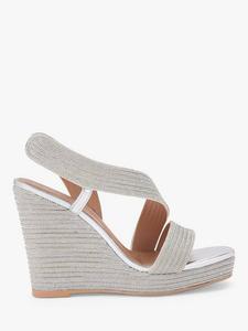 Gala Wedge Jewel Wedge Heel эспадрильи Carvela, Silver
