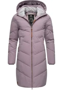 Зимнее пальто Ragwear "Ребелка", стильная зимняя парка со съемным капюшоном, цвет Lavendel