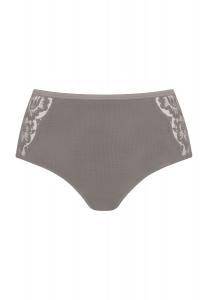 Трусики на бедрах, кружево с цветочным узором, однотонные, женские mey, цвет Deep Taupe
