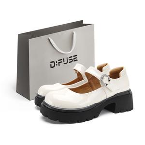 Туфли Мэри Джейн на платформе D FUSE SCANDINAVIA женские D:FUSE SCANDINAVIA, Black