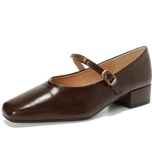 GOSO Мэри Джейн туфли женские кофейные, цвет Coffee