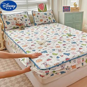 Disney Простыня на резинке 90х200 см, хлопковая стеганая, цвет Carnival Party