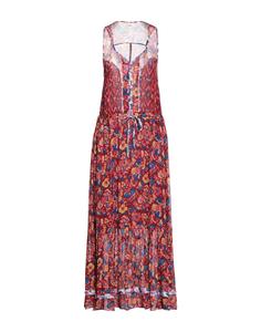 Платье макси Marant éToile, бордовый