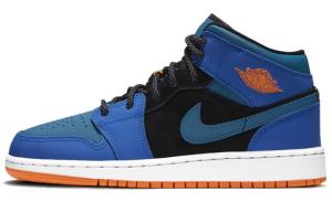 Кроссовки Jordan 1 Mid GS Racer Blue