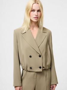 Короткая куртка Vinnie Tailor French Connection, Washed Khaki