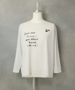 Стильный пуловер с вышивкой бисером Studio Picone, цвет Light Gray (089)