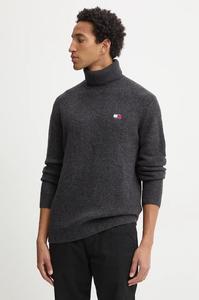 Свитер с добавлением шерсти Tommy Jeans, серый