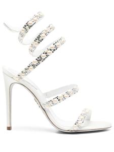 Сандалии Клео 100 мм René Caovilla, белый
