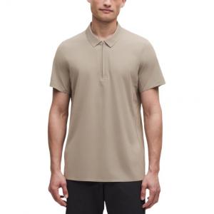 Поло мужское graphite Lululemon, коричневый серый