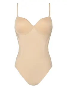 Боди с открытой спиной Boss, коричневый