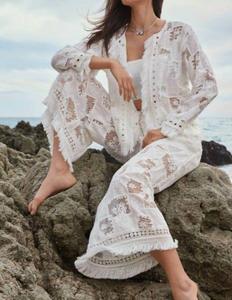 Куртка Kae белого цвета Johnny Was