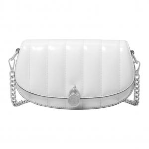 Michael Kors Сумка через плечо Mila из искусственной кожи, модель Trumpets, женская, белая