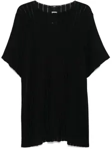 Футболка в рубчик SAPIO, черный