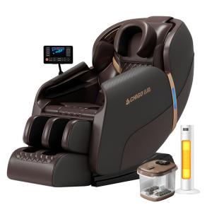 Массажные кресла CHIGO, 【Brown】Ai Voice Control + U-Shaped Headrest Wrapping + Free Retraction Of Legs And Feet