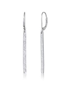 Elli Серьги из серебра 925 пробы с геометрическим узором