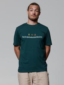 Wat? Apparel Футболка Dositzndedodeoiweidositzn темно-зеленого цвета