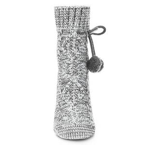 Толстые носки Textu pom для отдыха длиной до щиколотки Memoi, Gray